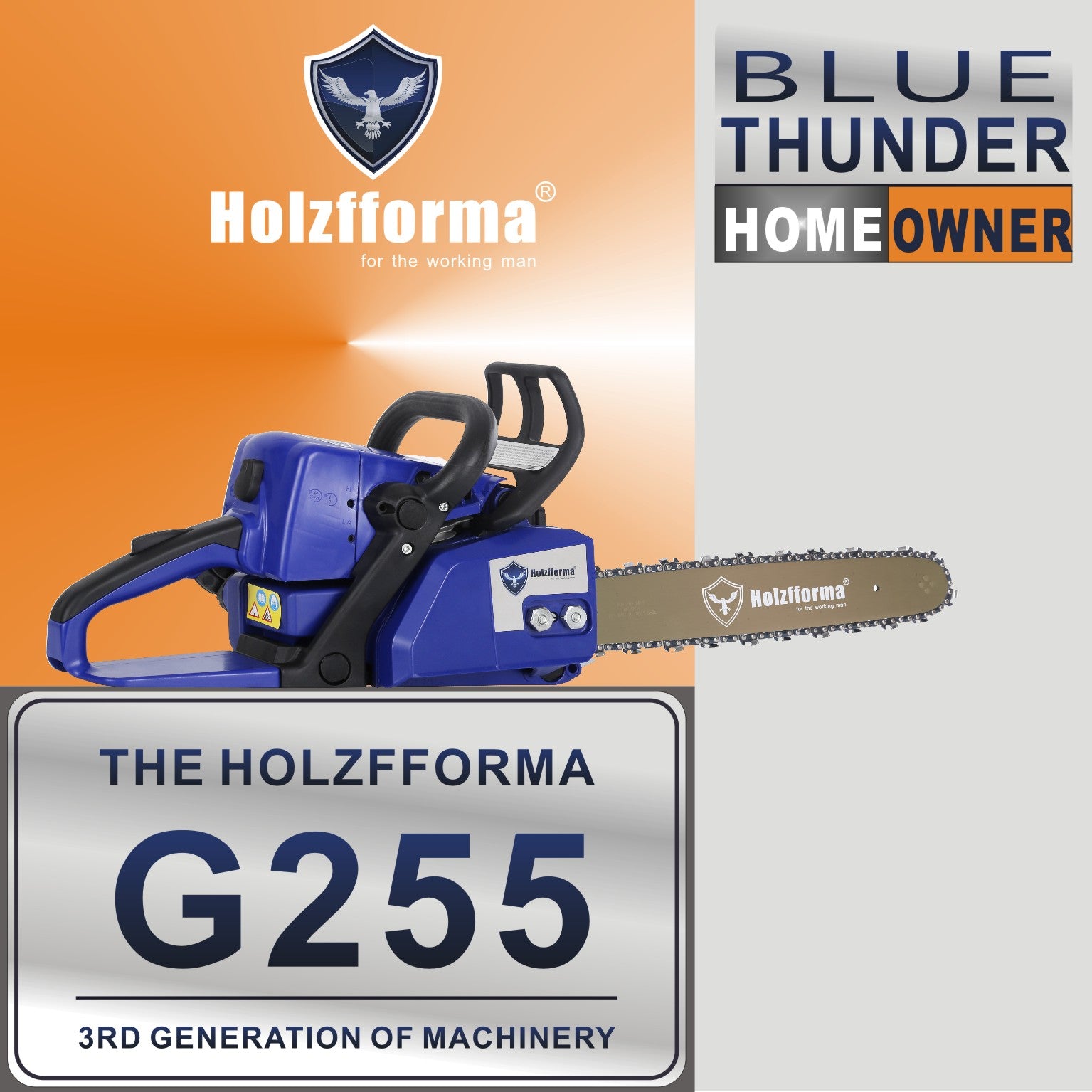 Holzfforma® G255 con espada de 16"